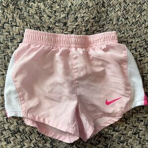 Girls Nike Light Pink Dri-FIT Shorts
